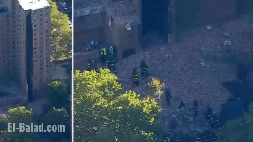 Gas Explosion Triggers Collapse at Mott Haven Bronx Apartment Building