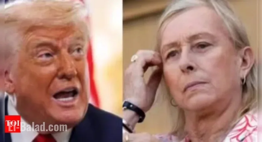 Martina Navratilova Criticizes Donald Trump for Comments on Zohran Mamdani