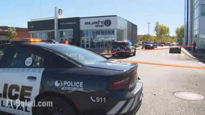 Laval Police Investigate Shooting Report at Starbucks
