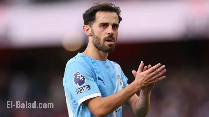 Man City Lineup vs. Monaco: Bernardo Silva Returns to Former Club