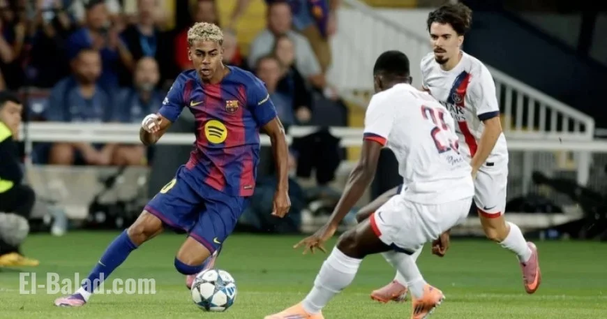 Barcelona vs PSG: Thrilling Champions League Clash Tied After Mayulua, Torres Goals