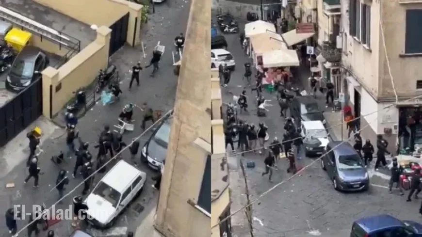 Ultras Clash Before Napoli-Sporting Lisbon: One Injured, Two Arrested