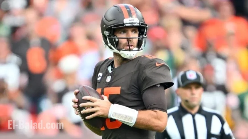 Joe Flacco Responds to Browns Benching, Admits Uncertainty About Its Prediction