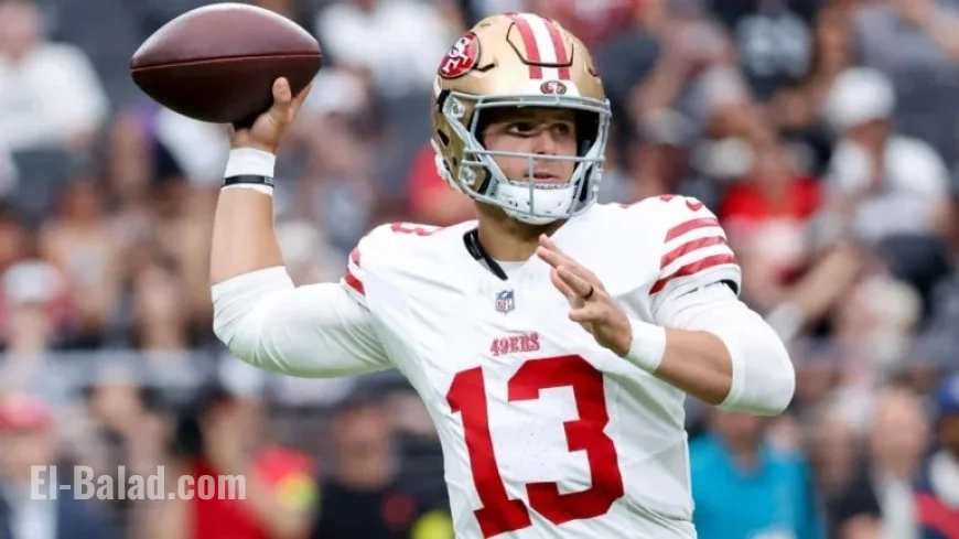 49ers Sideline Purdy, Pearsall, Jennings for Thursday Night Football