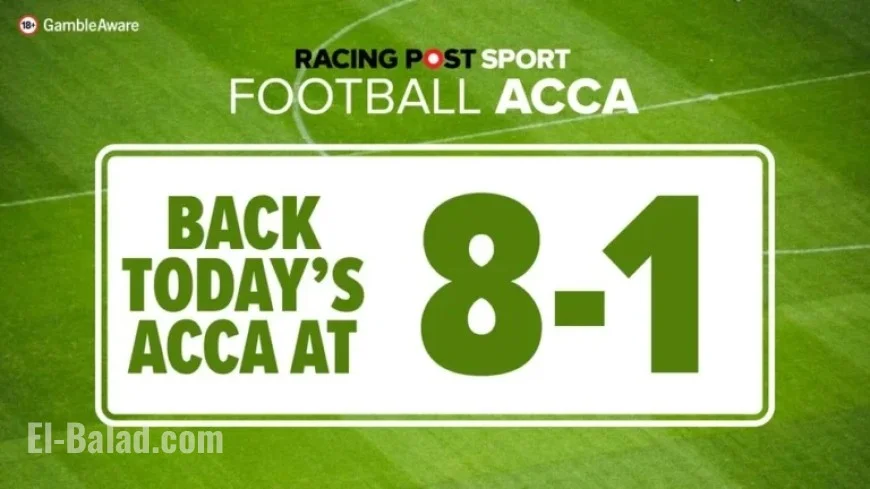 Thursday Football Accumulator Tips: Bet365 Offers 8-1 Odds