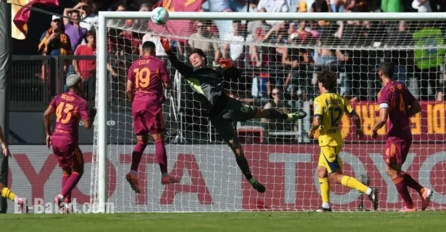 Roma Triumphs Over Hellas Verona 2-0 in Serie A Match
