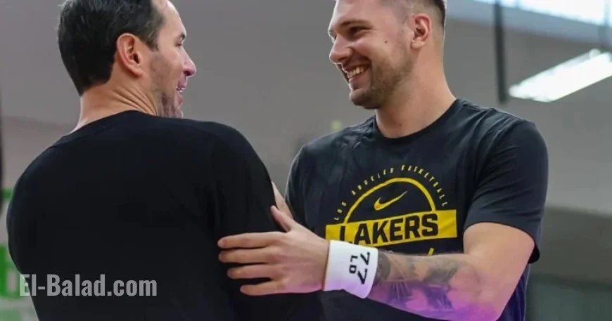 Lakers’ Luka Doncic Smoothly Adapts to Training Camp Post-Busy Offseason