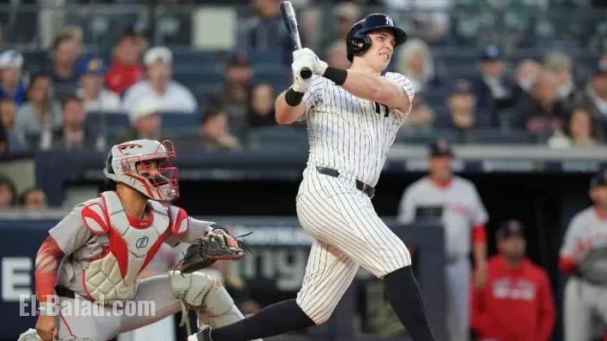 Yankees’ Ben Rice Faces Red Sox Rookie Lefty Connelly Early