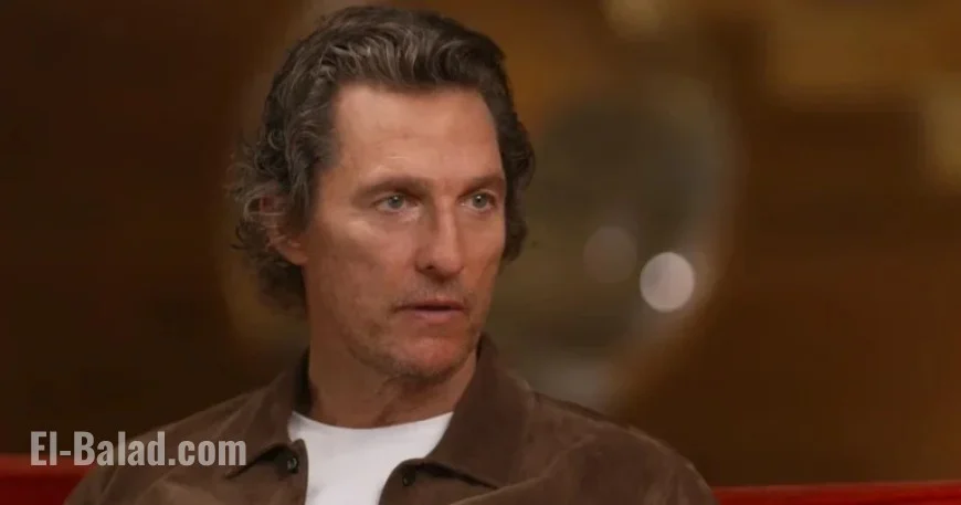 Matthew McConaughey Returns to Hollywood with New Book, 36 Years in the Making