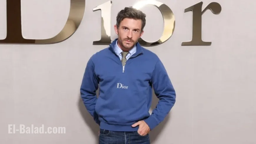 Jonathan Bailey Stuns in a Stylish Corporate Dior Outfit