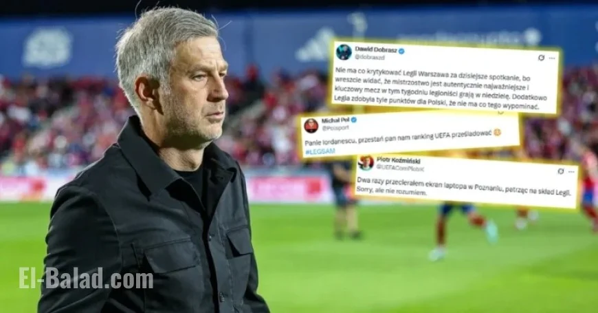“Legia Warsaw Coach’s Decision Sparks ‘Sabotage’ Controversy”