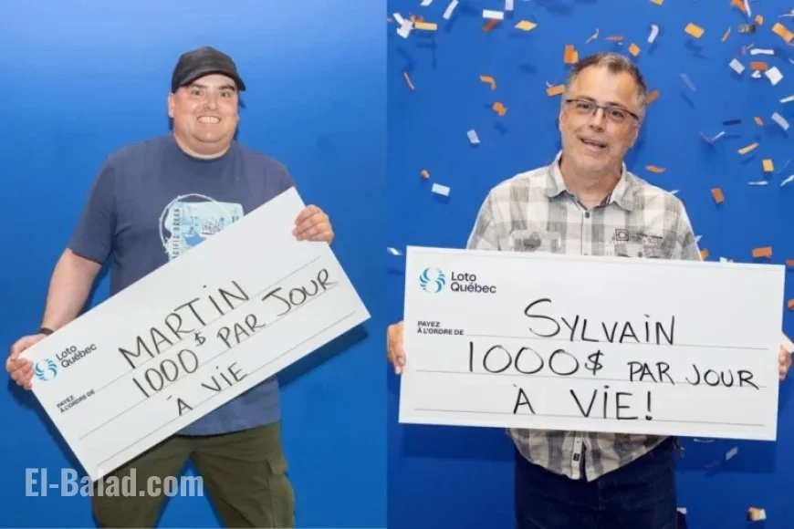 Canadian Lottery Winners Secure $1,000 Daily for Life