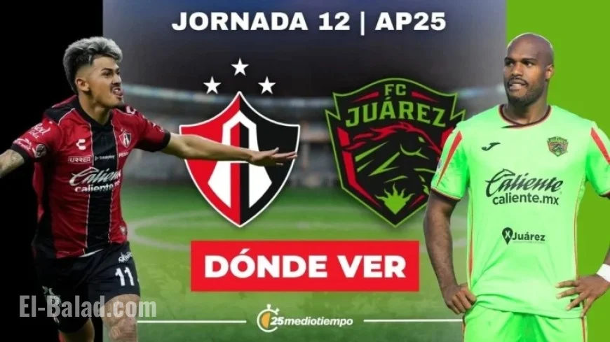 Atlas Faces FC Juárez Live: Liga MX 2025, Matchday 12 Online Today
