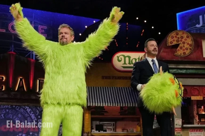 Matt Damon and Jimmy Kimmel Feud Reignites on Brooklyn Stage