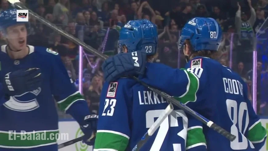 Lekkerimaki Scores with Precision One-Timer