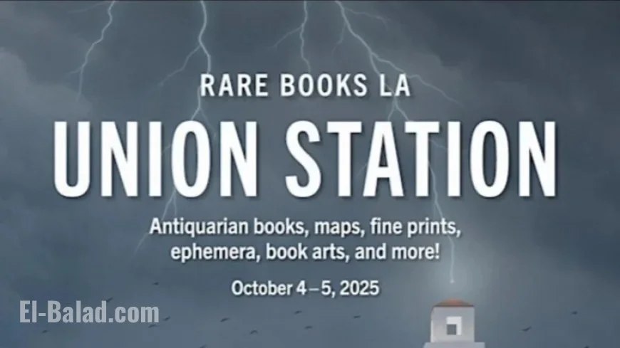 2025 Rare Books LA Celebrates Guillermo Del Toro at Union Station Fair