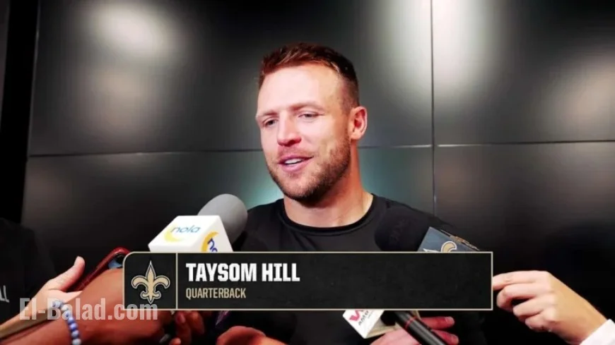 Taysom Hill Returns to Practice Ahead of Giants vs. Saints Week 5 Clash