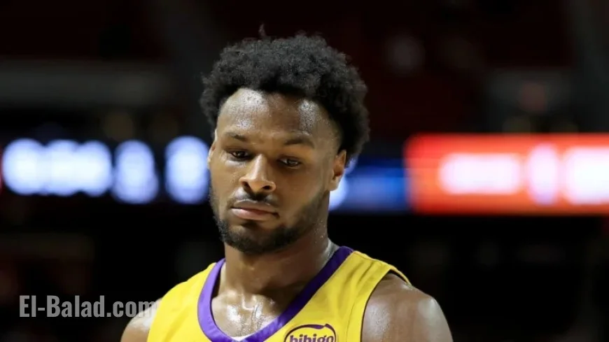 Bronny James Exits Lakers Roster After One Preseason Game