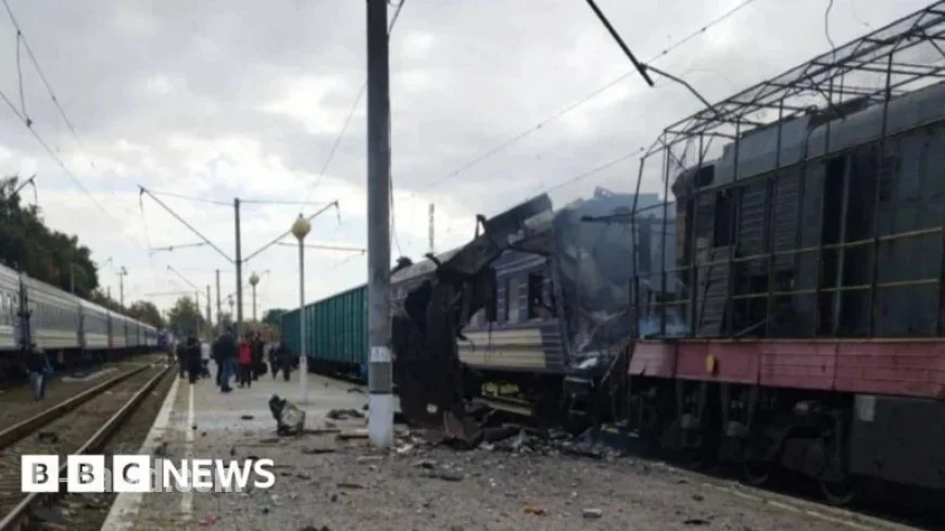 Russian Strike on Railway Station Injures 30: Zelensky Reports
