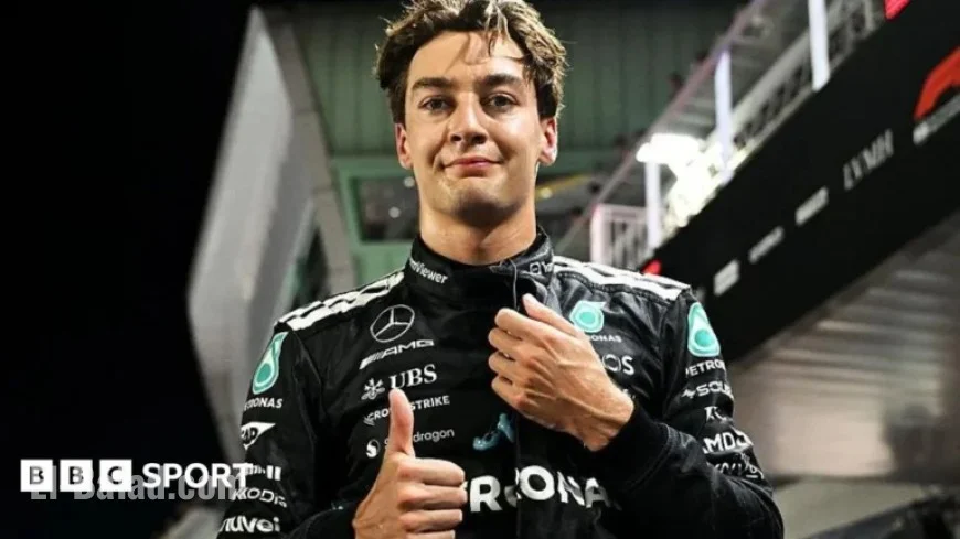 George Russell Secures Pole Position Over Max Verstappen at Singapore Grand Prix