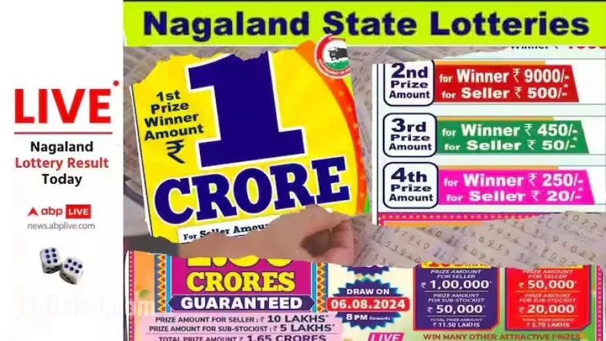 Nagaland Lottery Sambad: Dear MEGHNA 1 PM Results for October 3, 2025
