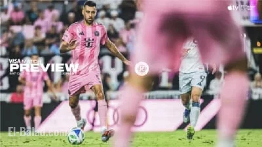 Inter Miami CF Hosts New England Revolution: Match Preview