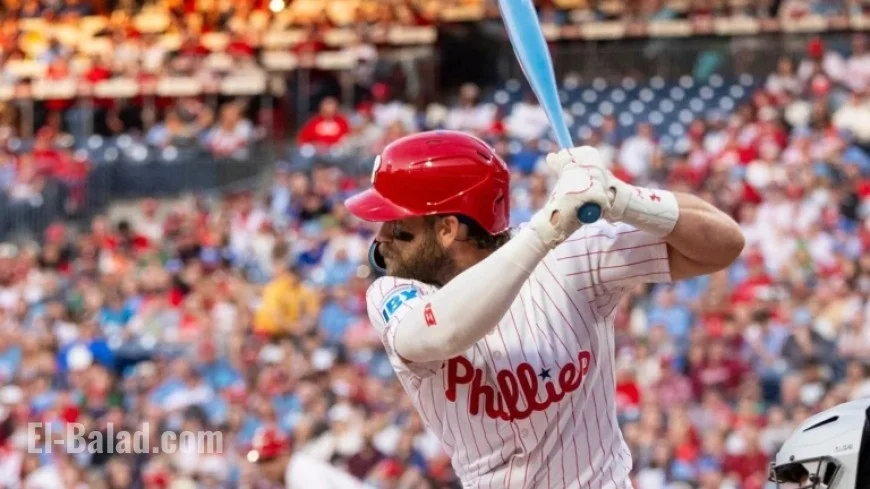 Bryce Harper Welcomes Fourth Son as Phillies Gear Up for NLDS Opener
