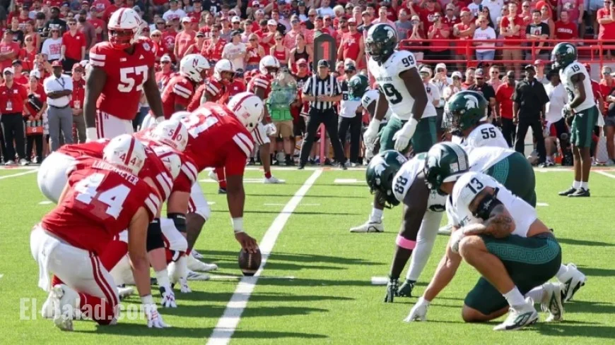 Nebraska Triumphs Over Michigan State, 38-27 Victory