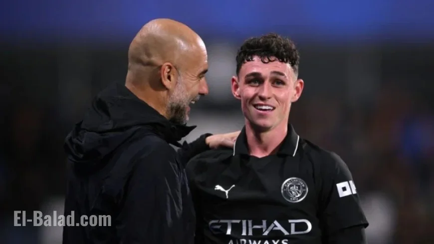 Guardiola Praises Foden’s Openness About Mental Health