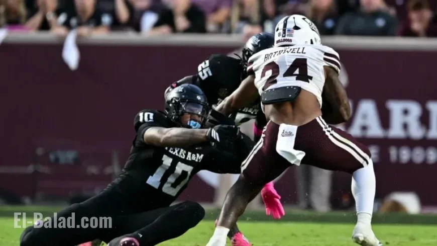 Fluff Bothwell Exits Mississippi State Game Against Texas A&M Due to Injury