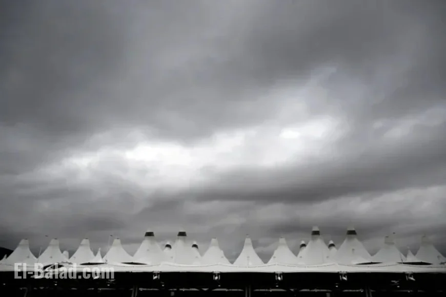 Over 400 Flights Delayed by Thunderstorms at Denver Airport