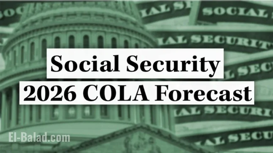 2026 Social Security COLA Forecast: Benefit Increase for Retirees Aged 62-80