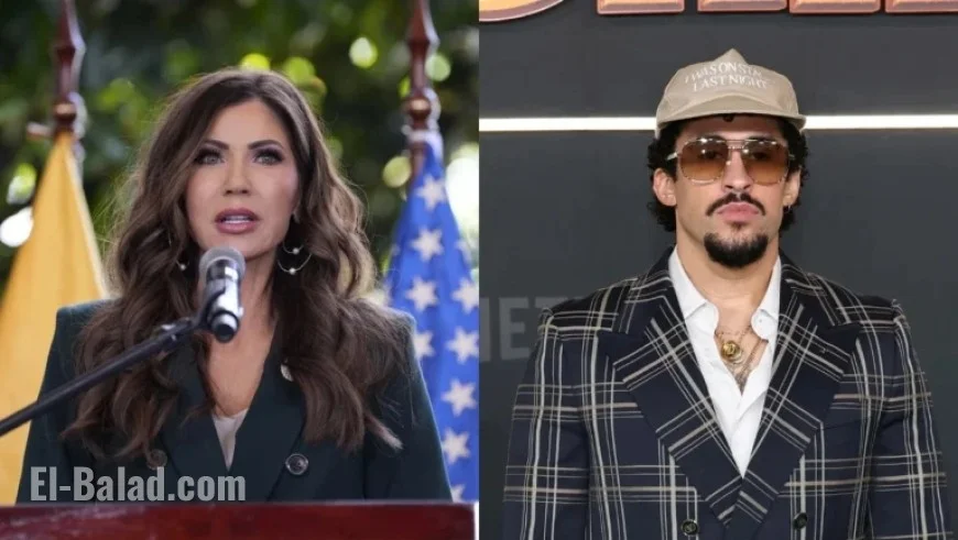 Kristi Noem Alerts ICE to Monitor Bad Bunny’s Super Bowl Performance