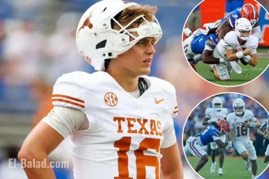 Texas Falls to Florida as Arch Manning’s Struggles Persist