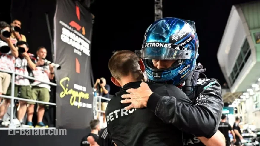 Russell Steals Pole from Verstappen in Thrilling Qualifiers