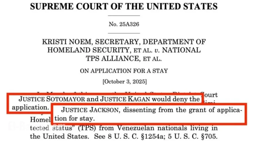 Supreme Court Allows Noem to End Legal Status for U.S. Venezuelans