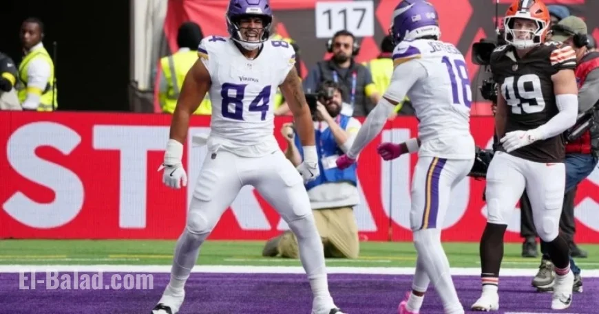 Vikings and Browns Tied in 2nd Quarter: Live NFL London Updates