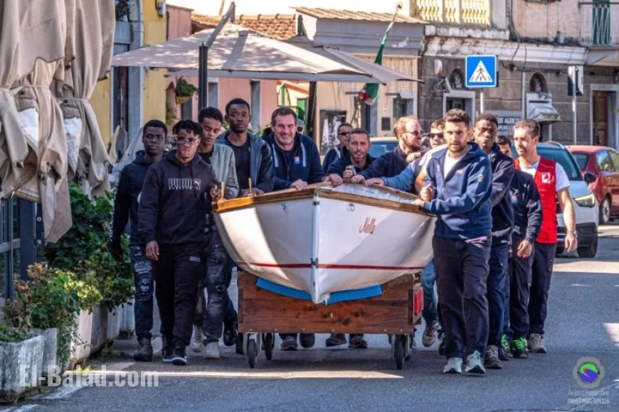 Migrants Preserve Ligurian Tradition by Restoring Ancient Gozzo in Porto Venere