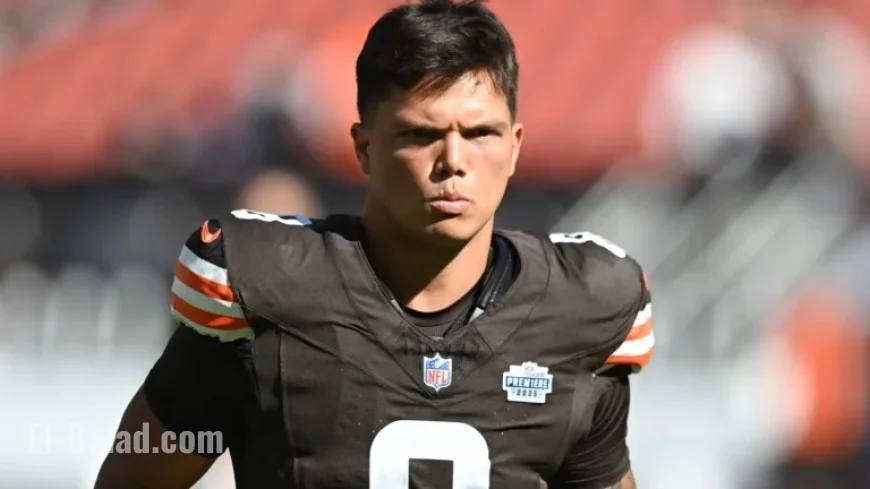 Dillon Gabriel’s TD Pass Propels Browns to Lead Over Vikings in London