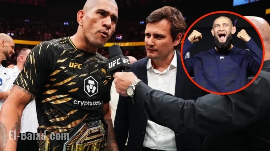 Alex Pereira Reacts to Khamzat Chimaev’s Surprise Callout After UFC 320 Victory