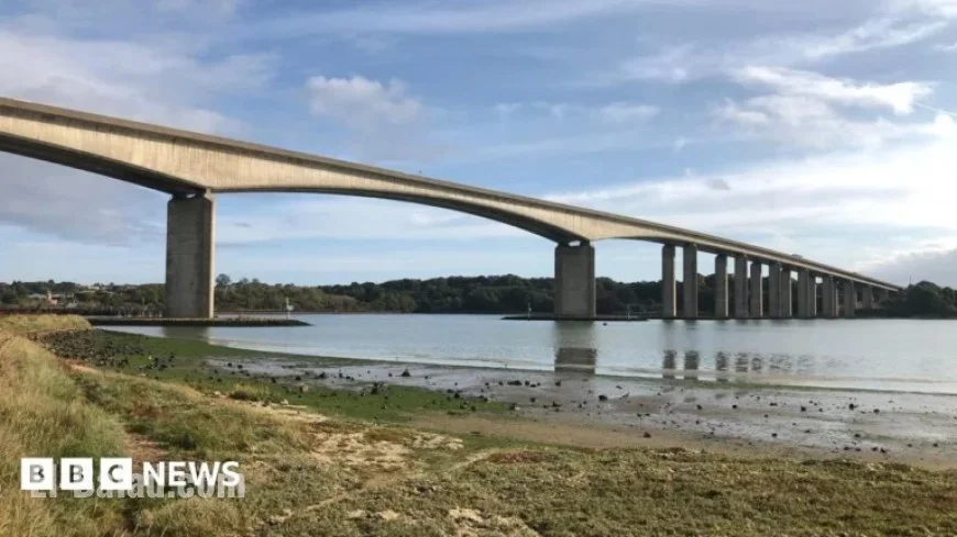 Police Incident Shuts Down Orwell Bridge Near Ipswich