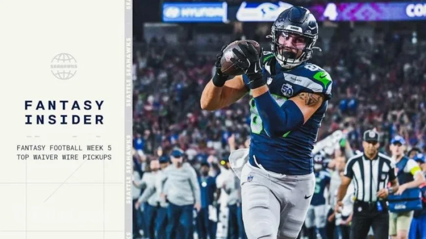 2025 Fantasy Football: Best Week 5 Waiver Wire Pickups by Position