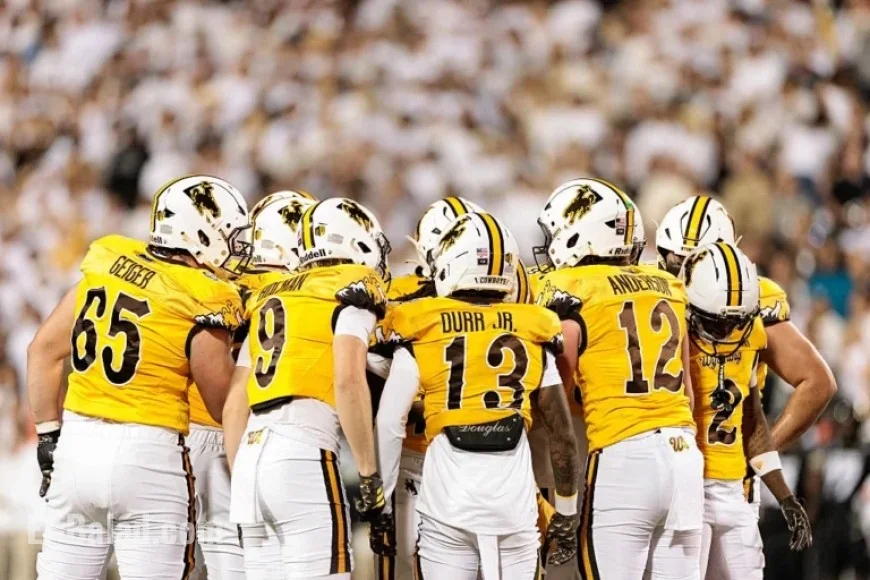 Hailstorms Transform Wyoming Football Field for UNLV Matchup