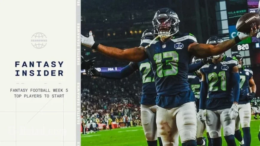 Top Fantasy Football Players to Start in Week 5 of 2025