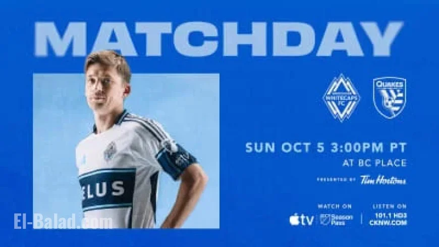 ‘Caps Aim to Boost Playoff Push in Home Match Against Earthquakes