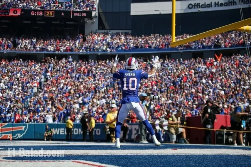 Top Khalil Shakir Prop Bet for Bills vs. Patriots in NFL Week 5