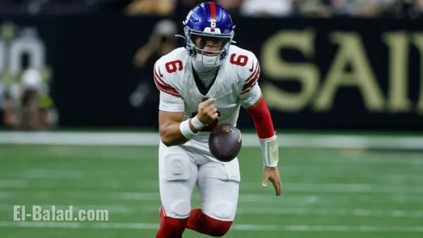 Jaxson Dart’s Turnovers Lead to Giants’ Defeat Against Saints