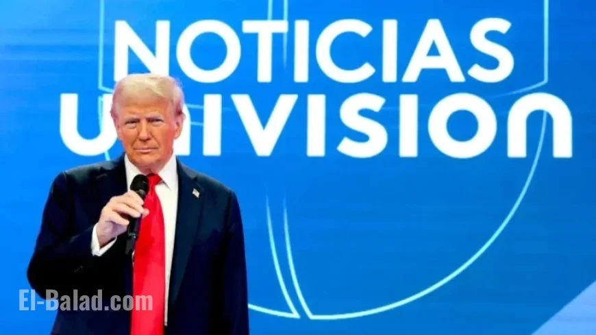 Trump Urges YouTube TV to Restore Univision for GOP’s Midterm Success