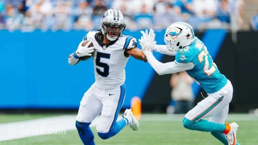 Rico Dowdle Shines as Panthers Defeat Dolphins