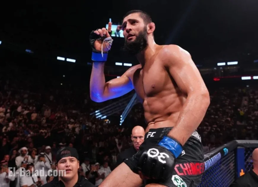 Khamzat Chimaev Reacts to Alex Pereira’s UFC 320 Title Victory